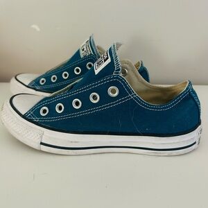 Converse Teal Canvas Sneakers